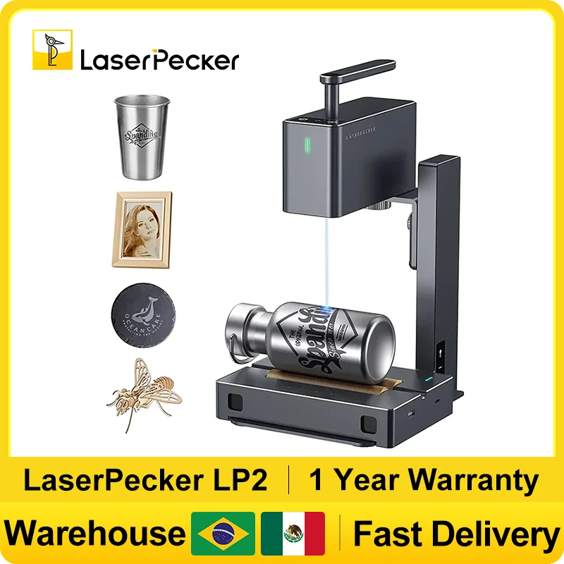 Industrial Laser Equipment - LASERPECKER Handheld Laser Engraver Portable Powerful