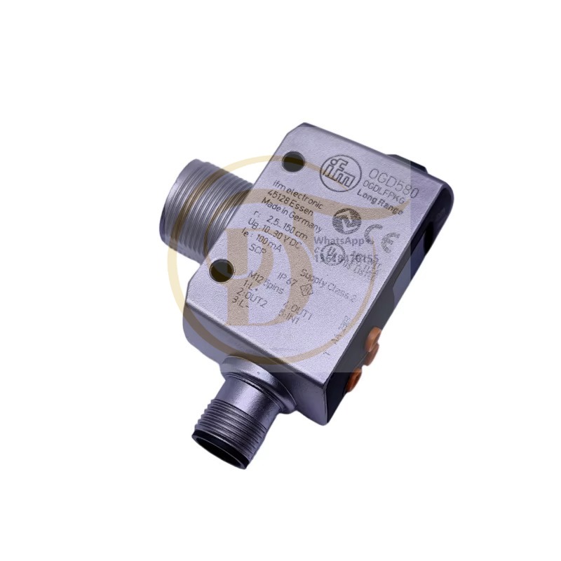 Industrial Laser Measurement - IFM OGD580 Distance Sensor Laser Measurement