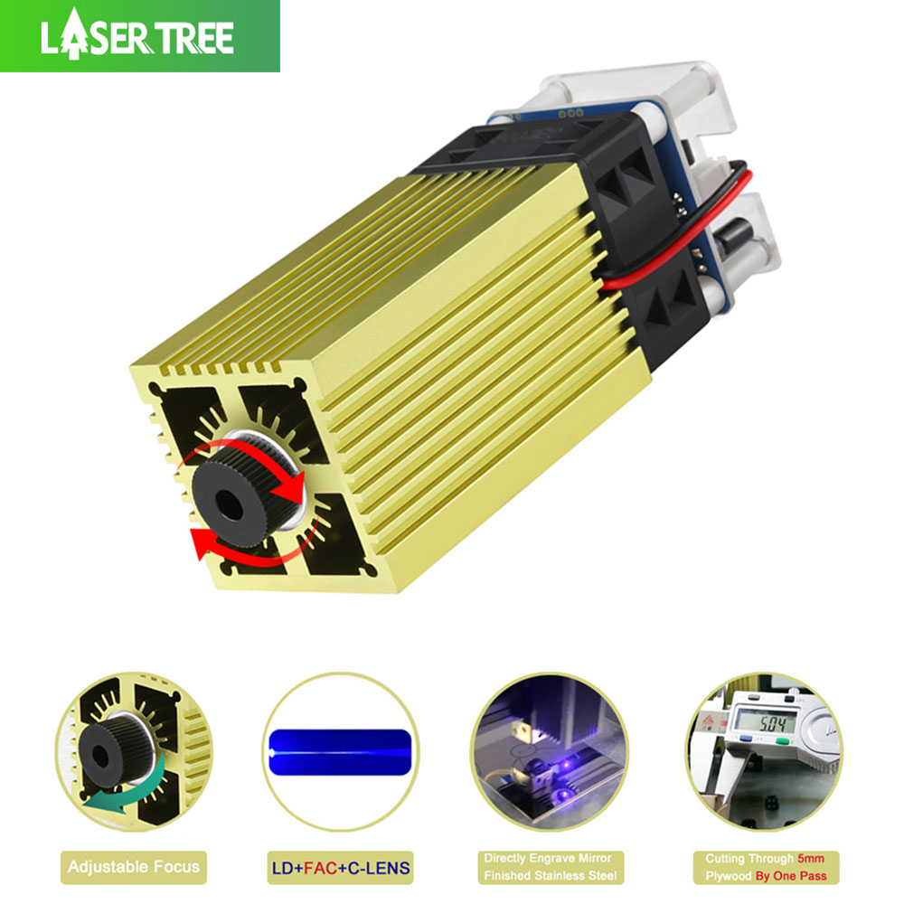 Industrial Handheld Laser Engraver - LASER TREE 4W 5W Laser Module