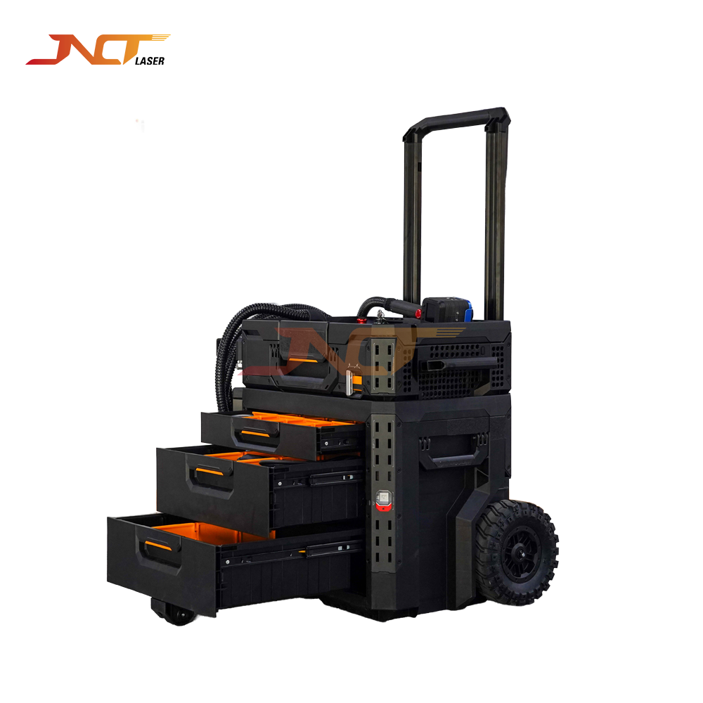 Industrial Laser Rust Remover - 300W Stackable Industrial Laser Cleaning Machine