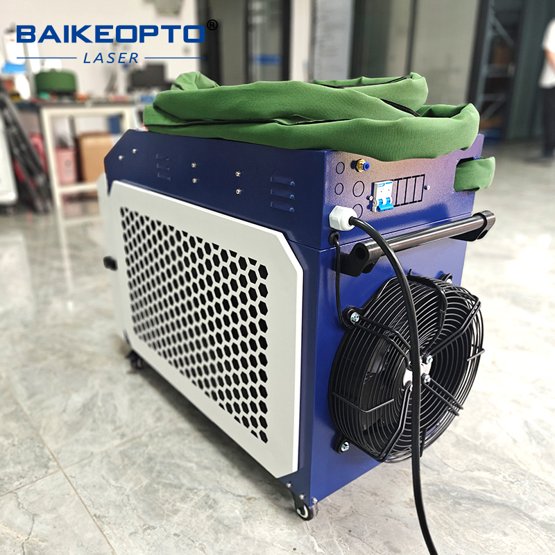 Industrial Laser Rust Remover - 1500W fiber laser cleaning machine, rust