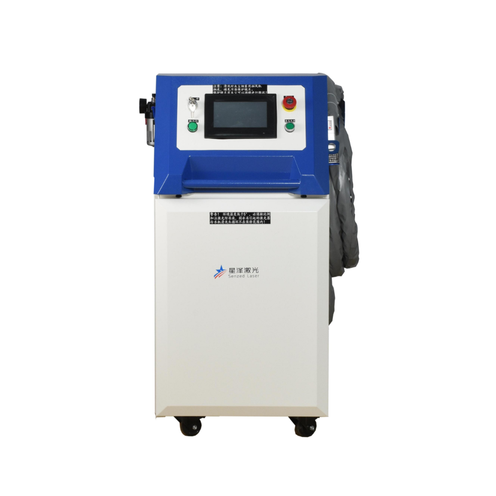 Industrial Laser Rust Remover - 1500W Continuous Fiber Laser Cleaning Machine