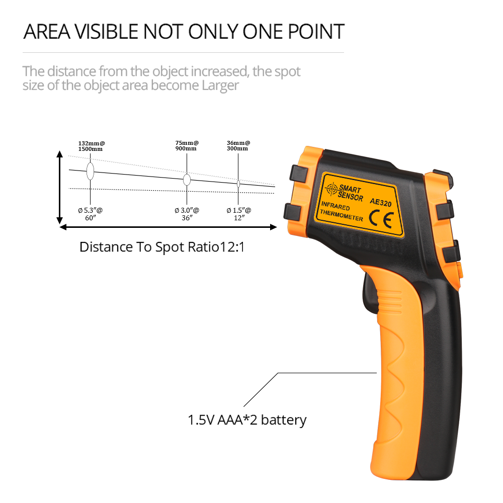 LCD Laser Meter Digital Infrar - Industrial Infrared Laser review and price