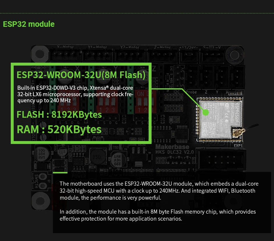 Makerbase MKS DLC32 V2.1 32Bit - Industrial Laser Sensor review and price