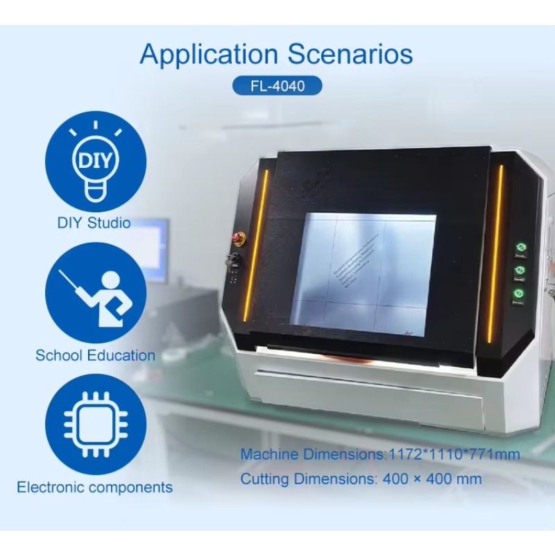 800W CNC Fully‑enclosed Fiber  - Industrial Laser Metal Cutter review and price