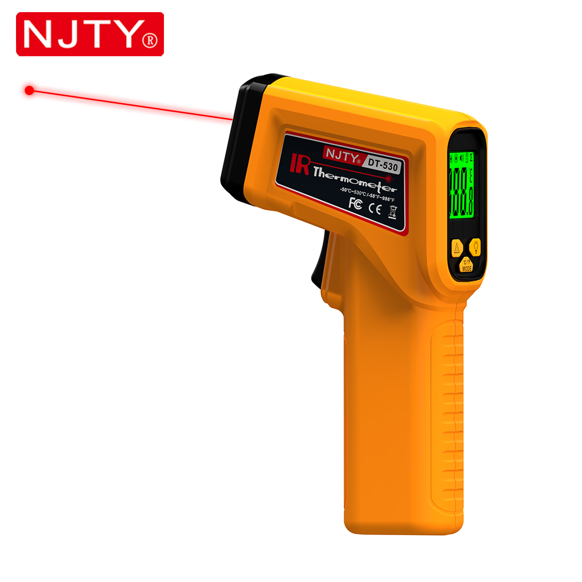 NJTY Infrared Thermometer Lase - Industrial Infrared Laser review and price
