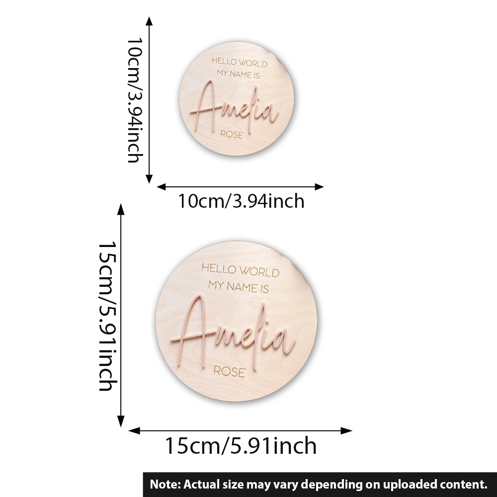 Personalised Wooden Hello Worl - Industrial Laser Marker review and price