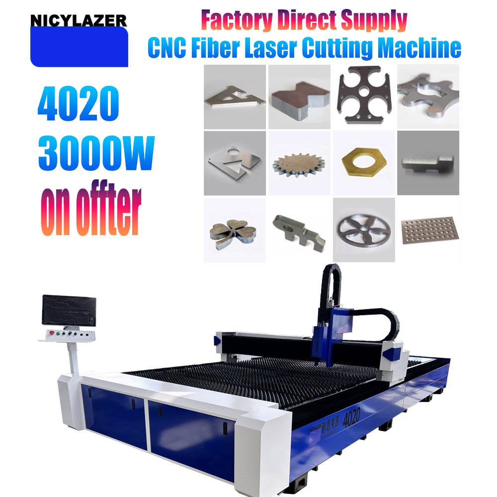 NICYLAZER CNC 3000W 4020 Fiber - Industrial Laser Metal Cutter review and price