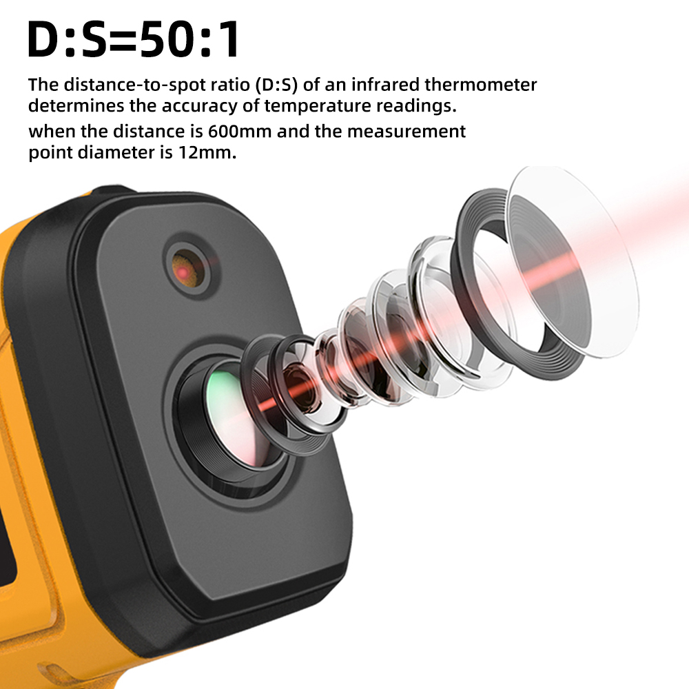 BSIDE -50~1400C Infrared Therm - Industrial Infrared Laser review and price