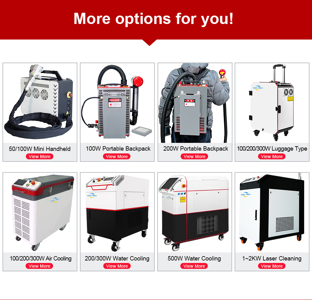 High Quality Industrial 200w 3 - Industrial Laser Rust Remover review and price