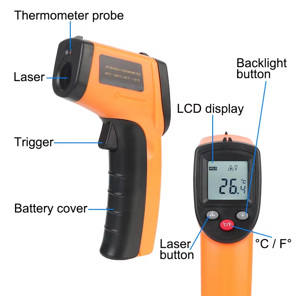 New T600 T600A Digital Infrare - Industrial Infrared Laser review and price