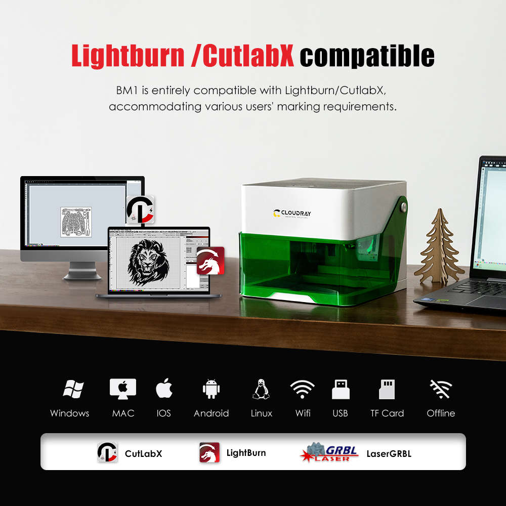 Cloudray 5000mw CNC Mini Laser - Industrial Laser Equipment review and price