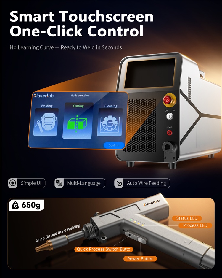 3 in 1 Weld Cut Clean 700W Ind - Industrial Handheld Laser Welder review and price
