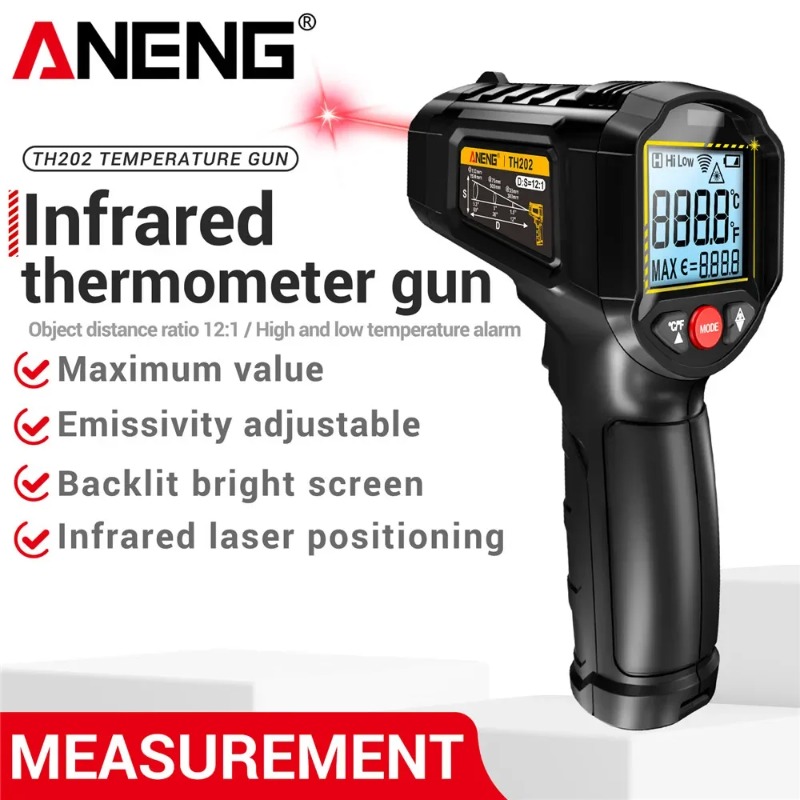 ANENG TH202 Industrial Handhel - Industrial Infrared Laser review and price