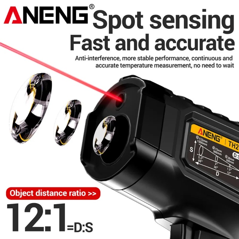 ANENG TH202 Industrial Handhel - Industrial Infrared Laser review and price