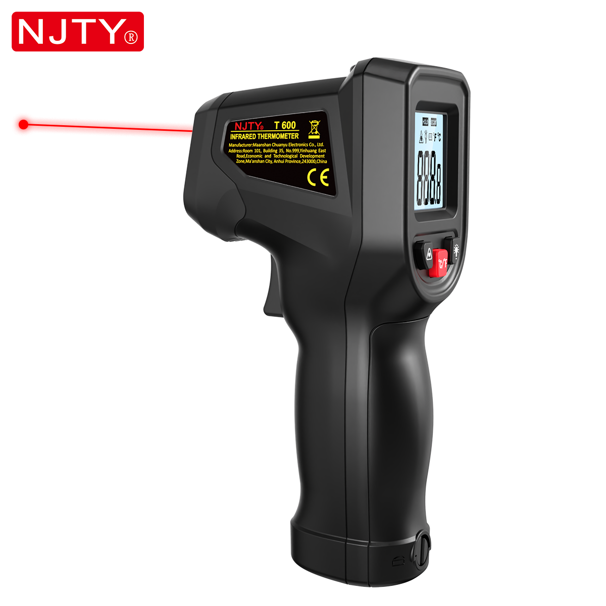 NJTY T600 Infrared Thermometer - Industrial Infrared Laser review and price