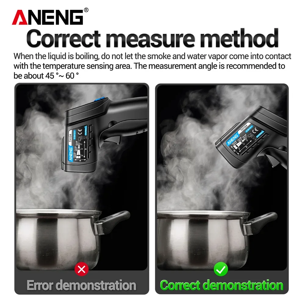 ANENG TH104 Infrared Handheld  - Industrial Infrared Laser review and price