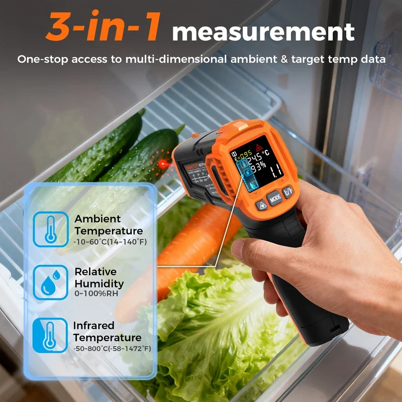 -50~380C Infrared Thermometer  - Industrial Infrared Laser review and price