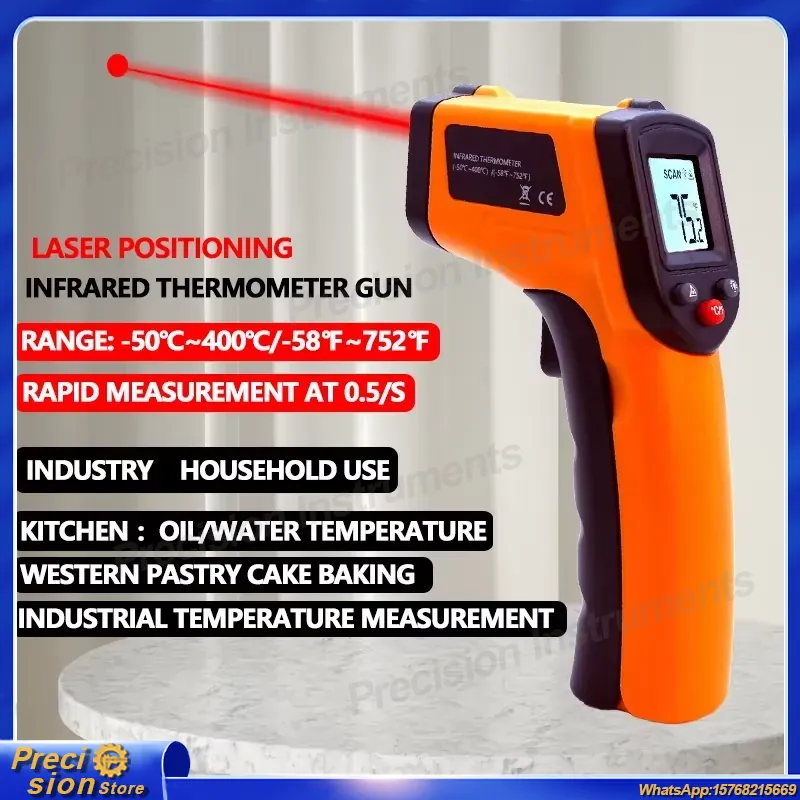 Infrared Thermometer Gun Non C - Industrial Infrared Laser review and price