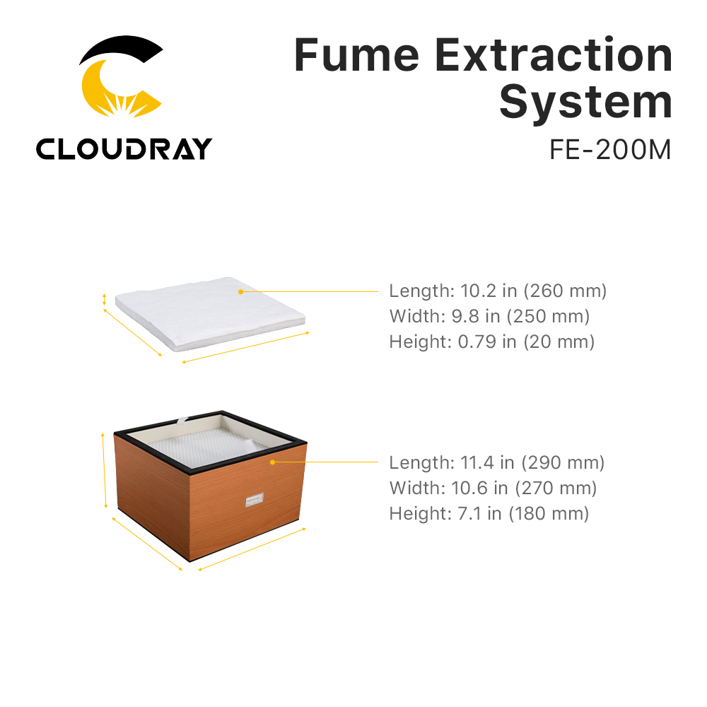 Cloudray Fume Extraction Syste - Industrial Laser Marker review and price